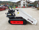 Motocarriola MT 300 S cingolata con ribaltamento manuale - Portata 300 Kg