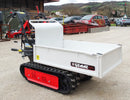 Motocarriola MT 300 S cingolata con ribaltamento manuale - Portata 300 Kg