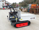 Motocarriola MT 300 S cingolata con ribaltamento manuale - Portata 300 Kg