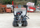 Motocarriola MT 300 S cingolata con ribaltamento manuale - Portata 300 Kg