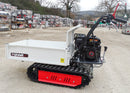 Motocarriola MT 300 S cingolata con ribaltamento manuale - Portata 300 Kg