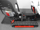 Motocarriola Cross H 500 cingolata con ribaltamento idraulico - Portata 500 kg - Image