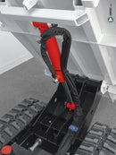 Motocarriola Cross H 500 cingolata con ribaltamento idraulico - Portata 500 kg - Image