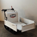 Cassone con sponde scorrevoli o dumper da 300 kg