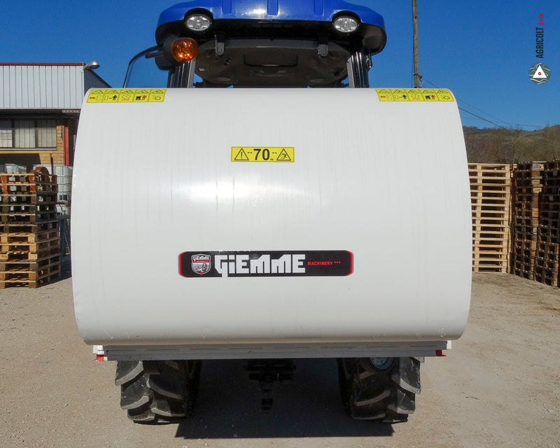 Trinciatrice fissa con raccoglitore FCN GIEMME MACHINERY