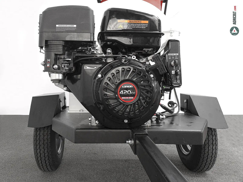 Biotrituratore Giemme con motore a scoppio Loncin 15 hp modello DGS - Image