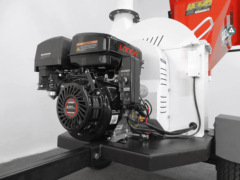 Biotrituratore Giemme con motore a scoppio Loncin 15 hp modello DGS - Image